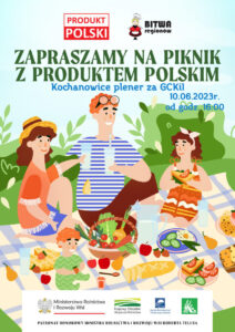 Plakat ,,Piknik z produktem polskim''