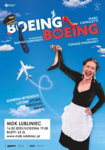 „Boeing Boeing” - plakat