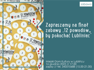 Finał zabawy "12 powodów by pokochać Lubliniec"